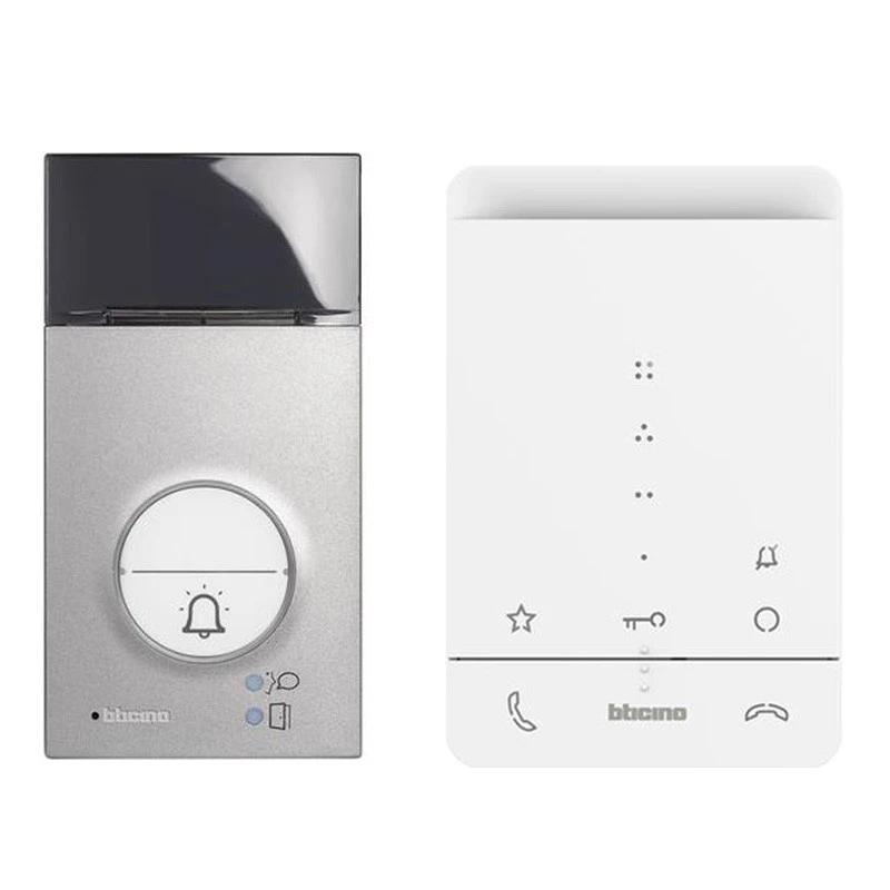Bticino Classe 100 A16E & Linea 3000 Audio-Hausstation SET