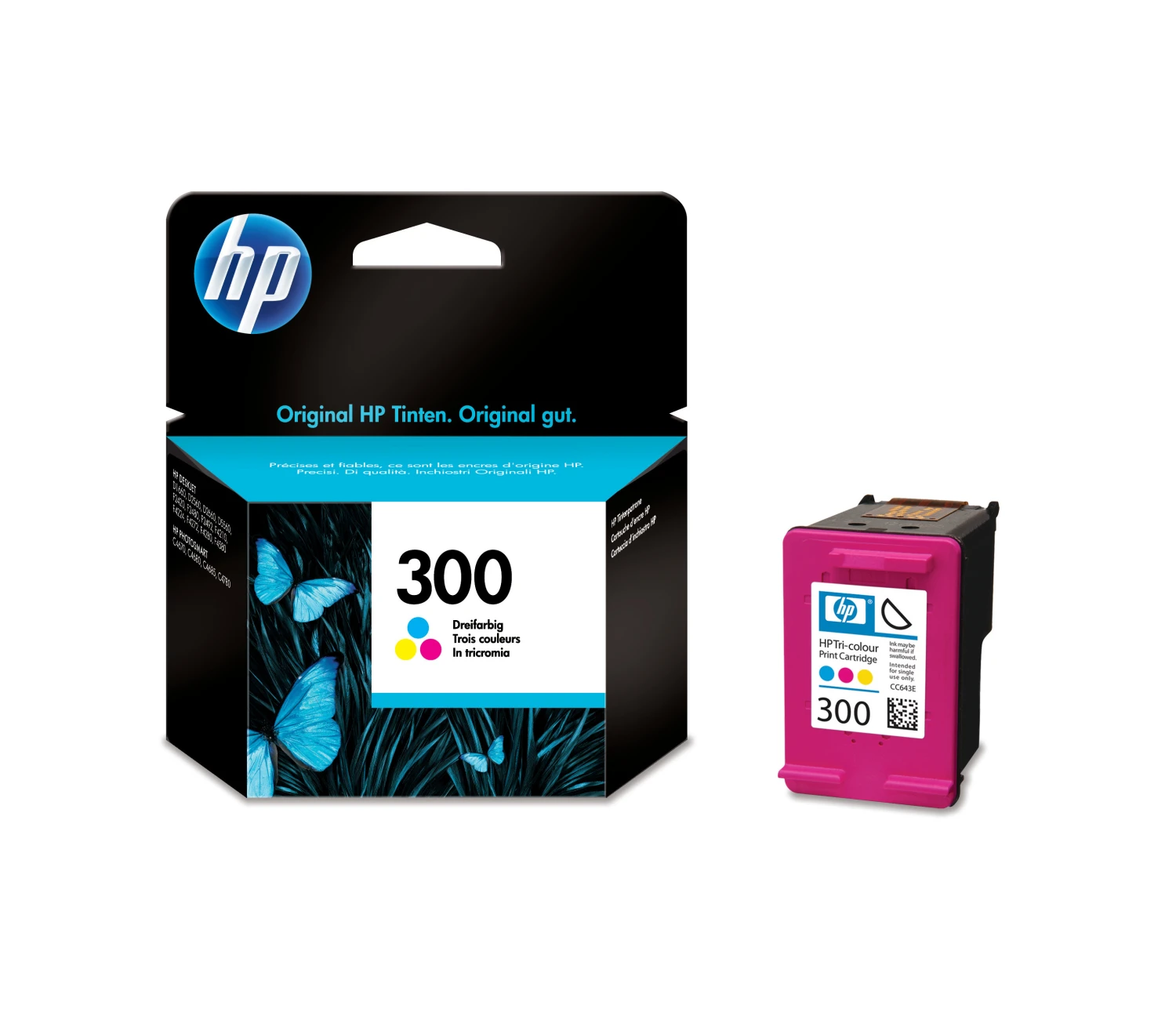 HP Tintenpatrone 300 color