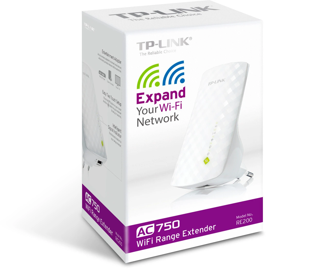 TP-LINK RE200 Dual Band WLAN Répéteur AC750