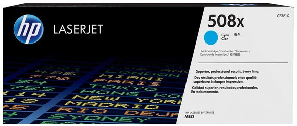 HP 508X Cartouche toner cyan