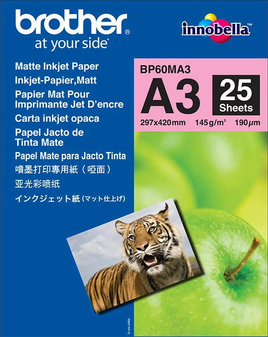 BROTHER InkJet Paper mat 145g A3