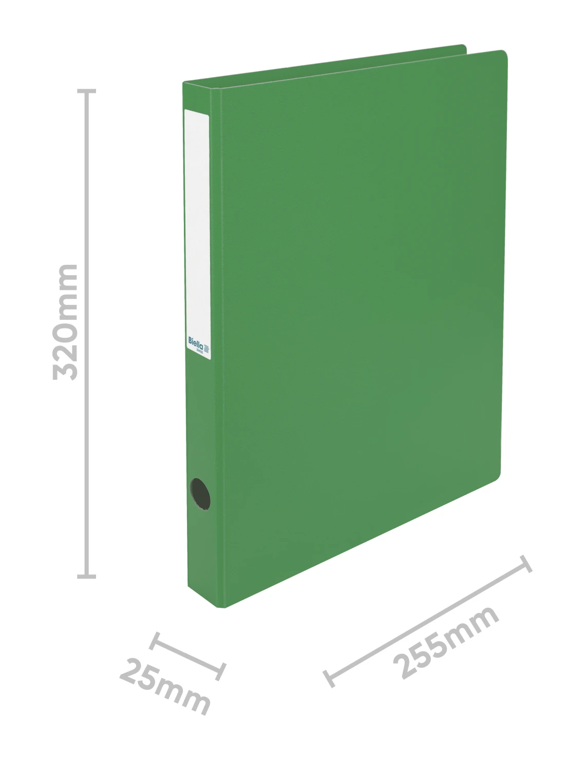 Classeur à anneaux Biella Viria, vert
