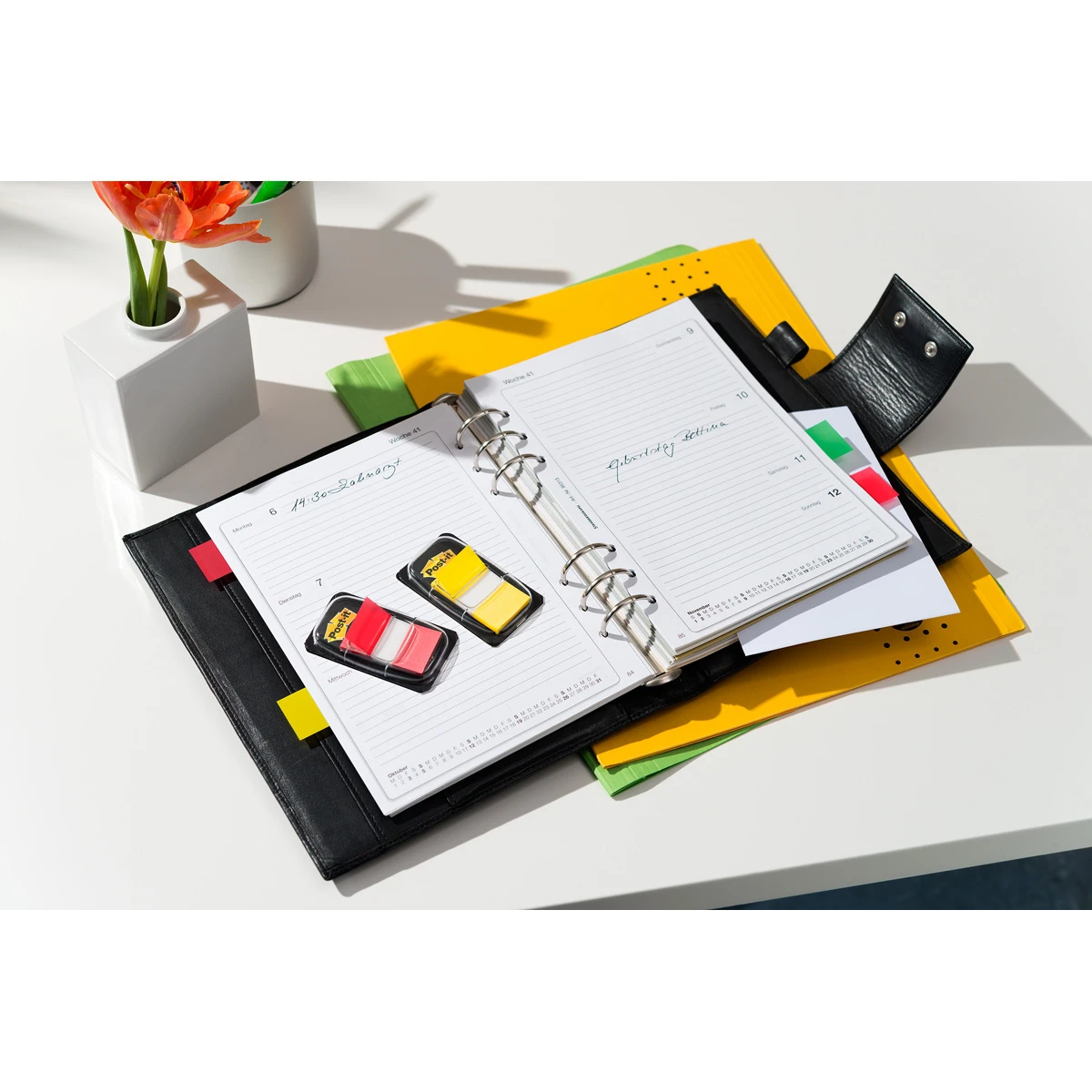 Post-it Index bande adhésive jaune, paquet de 2 x 50 pièces