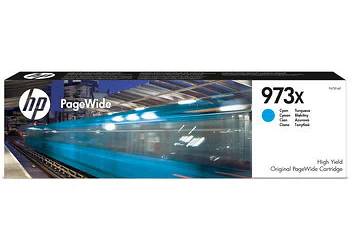 HP 973X PW-Cartridge cyan F6T81AE