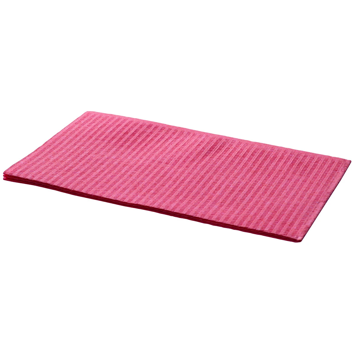Serviettes pour patients 33 x 45 cm, fuchsia, paquet de 50 pièces