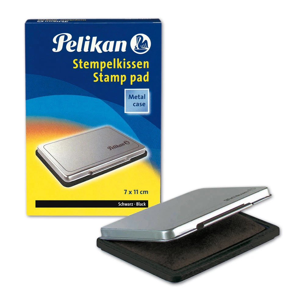 PELIKAN Tampon encreur métall noir