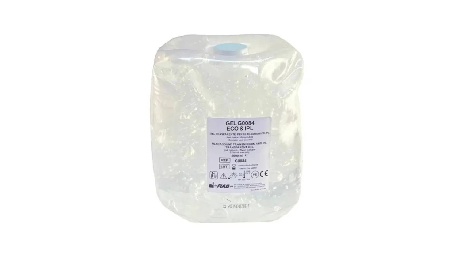 FIAB ECO Gel ultrason thermostable 5 L