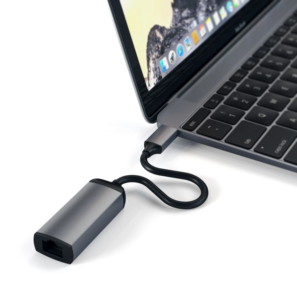 Satechi Adapatateur USB-C vers Ethernet, support 1000 Mbps