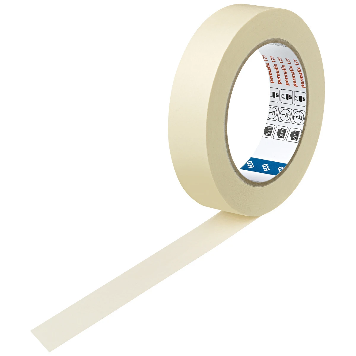 Permafix Rouleaux adhésifs 121 pour peintres,25mmx50m