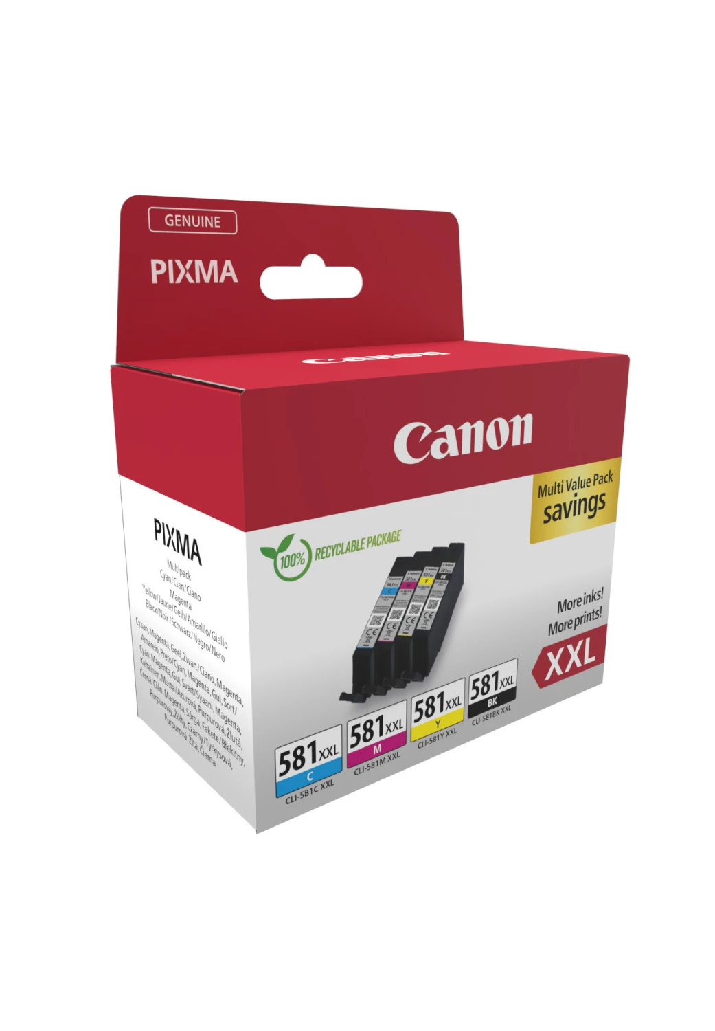 CANON Multipack Tinte XXL BKCMY