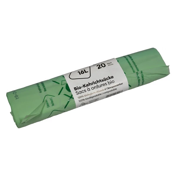 Bio Sacs à ordures Compobag 16 L, 28 rouleaux