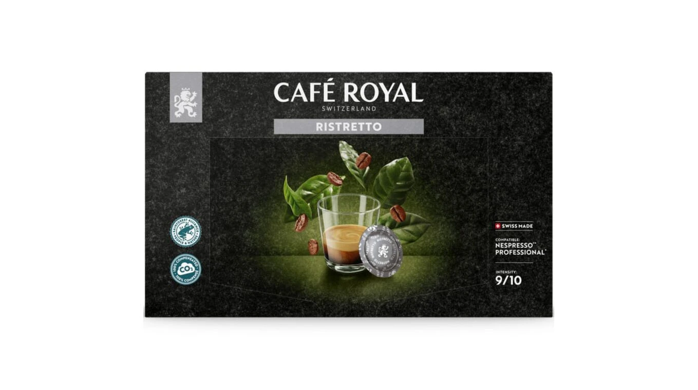 CAFÉ ROYAL Dosettes Professional Ristretto 50 pièces