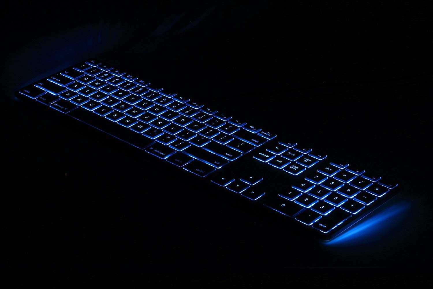Matias Clavier USB étendu Mac OS avec rétroéclairage RGB