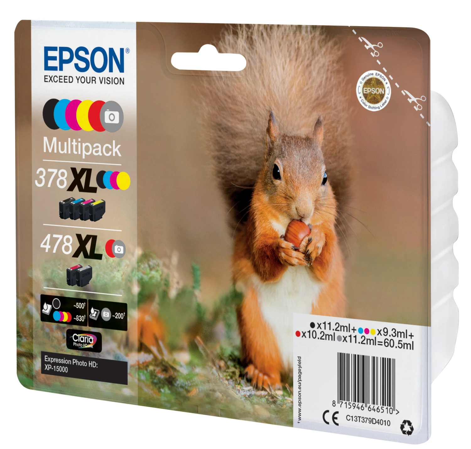 EPSON Multipack Tinte 478XL 6-color