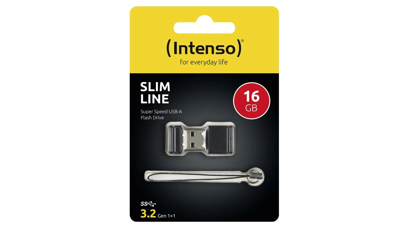 INTENSO USB-Stick Slim Line 16GB
