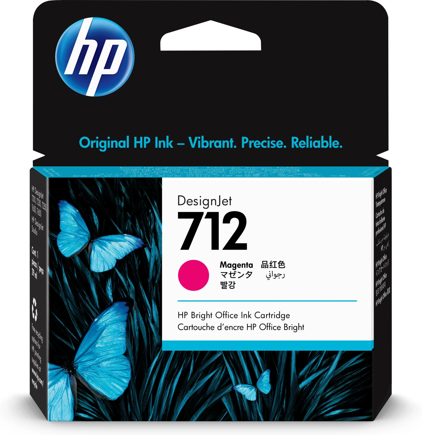 HP Tintenpatrone 712 magenta