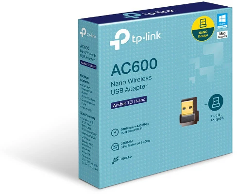 TP-LINK Archer T2U Nano AC600 Adaptateur USB Wi-Fi