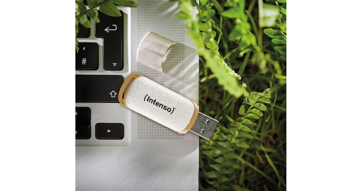 INTENSO USB-Stick Green Line 64GB