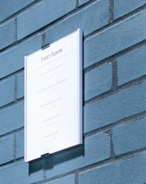 DURABLE Plaque de porte 210 x 297 mm, A4 haut