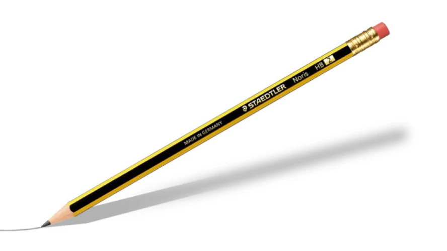 Bleistift Staedtler Noris mit Radiergummi