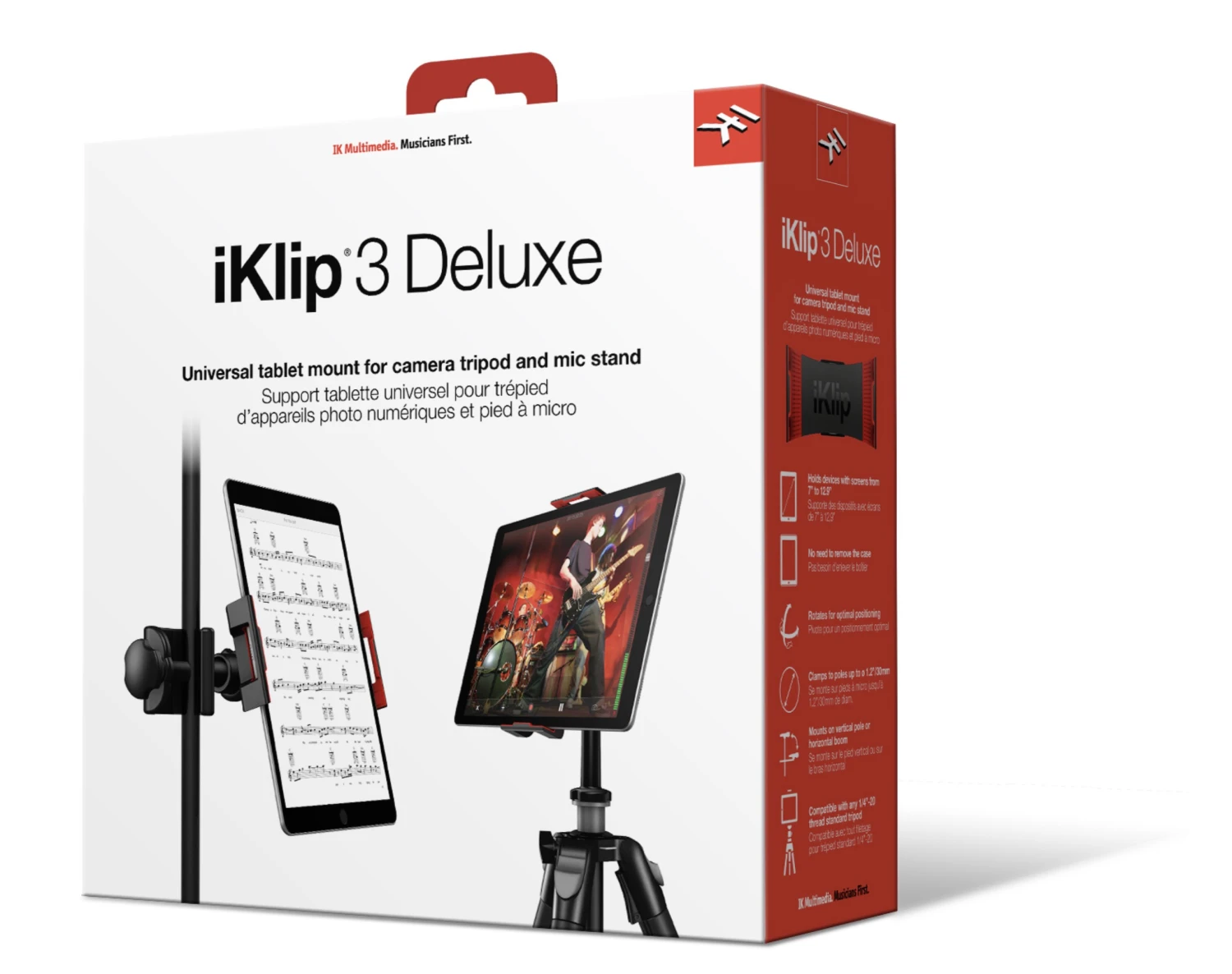 IK Multimedia iKlip 3 Deluxe Micro & Video Mount
