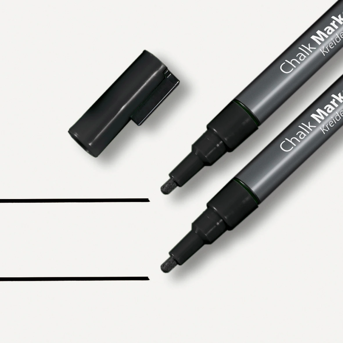 SIGEL Kreidemarker 1-2 mm - 2 Stück