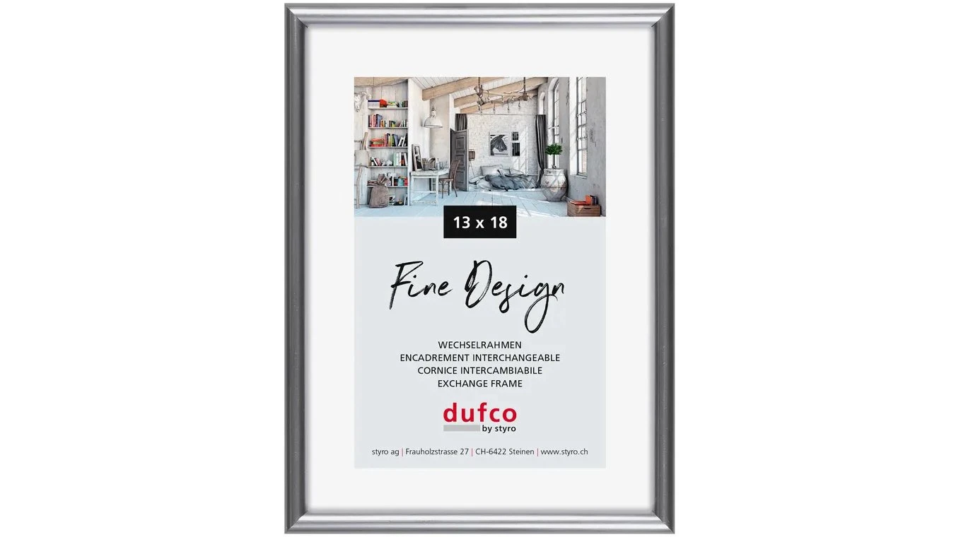 DUFCO Cadre photo PP "Fine Design" 13 x 18 cm