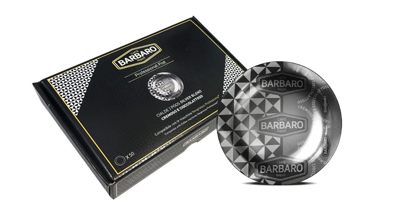 CAFFÈ BARBARO Professional Pads Cremig & schokoladig 50x