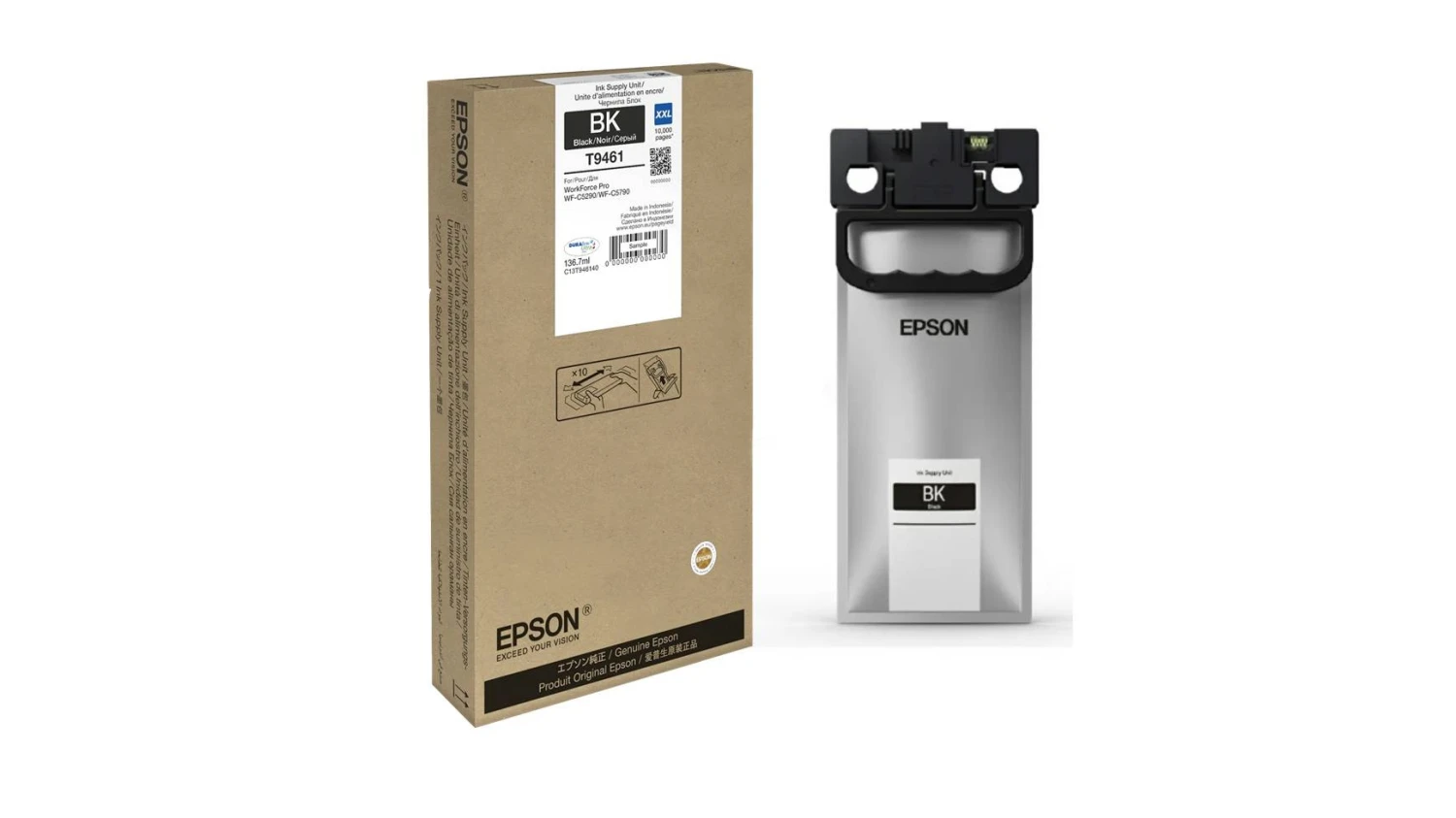 EPSON Tintenpatrone XXL schwarz