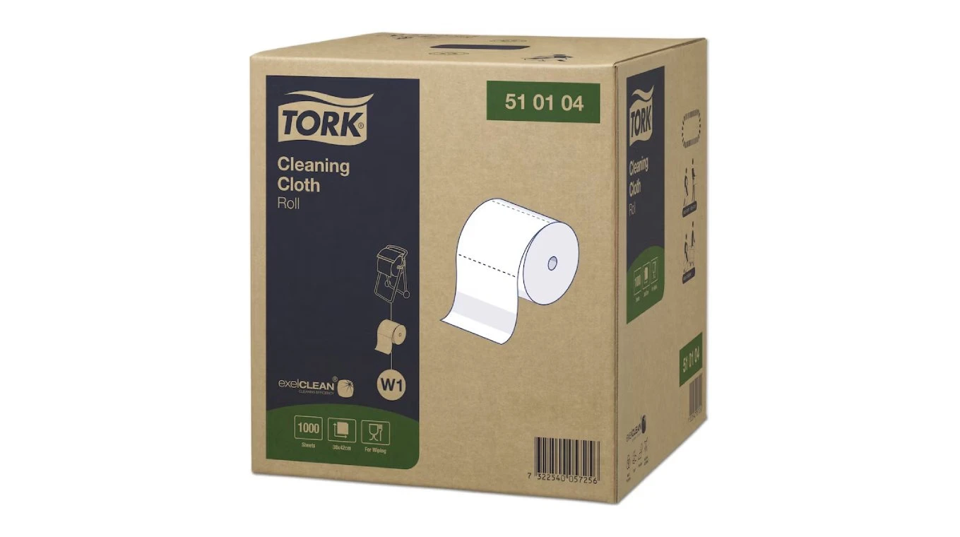 TORK Rouleau de nettoyage 510 Premium Maxi 1 couche, 1 rouleau
