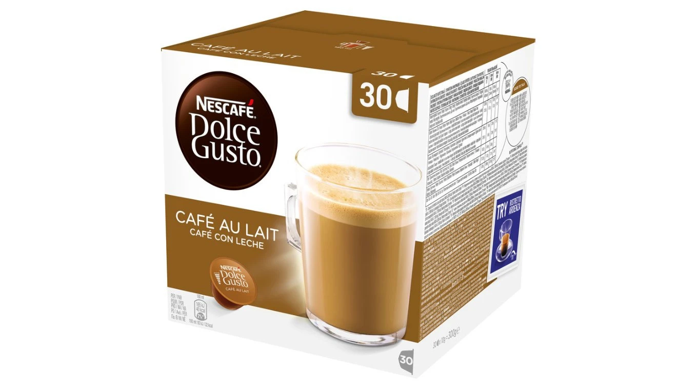 NESCAFÉ DOLCE GUSTO Kapseln Café au Lait 30 Stück