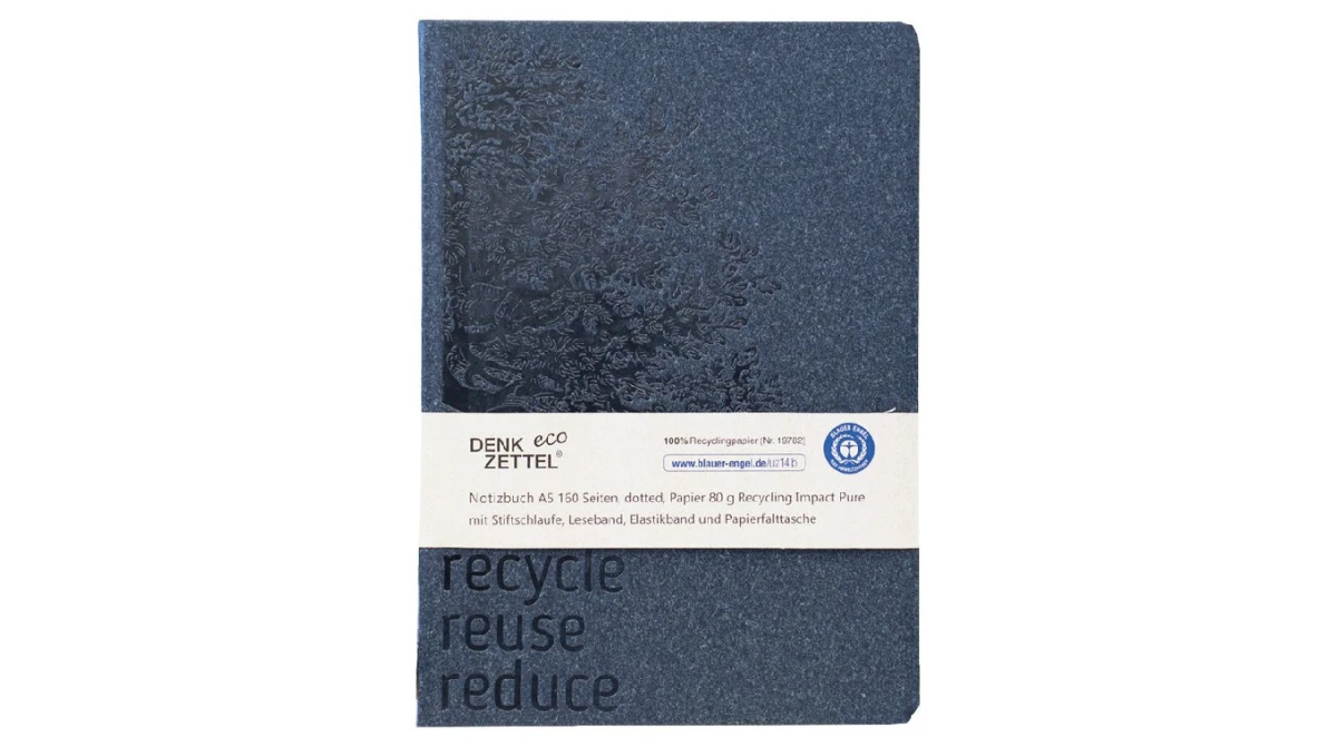 DENKZETTEL® Notizbuch Eco - A5 - Blauer Engel