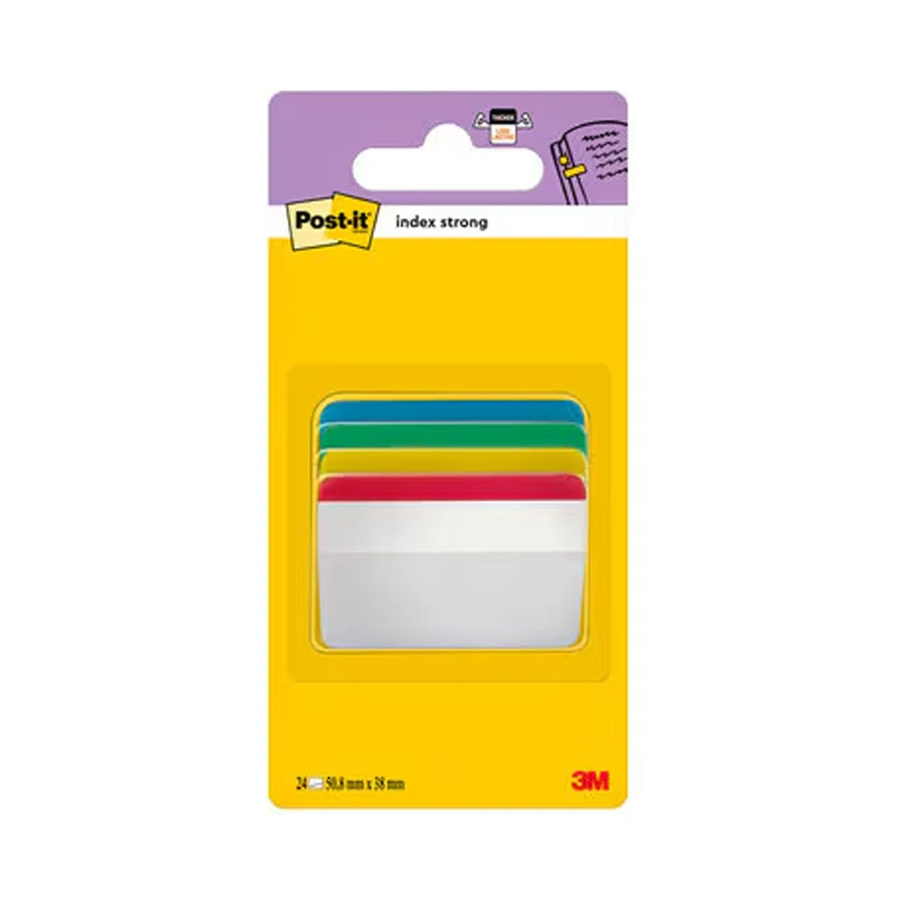 POST-IT Ablagetabs Index Strong 4 x 6 Blatt