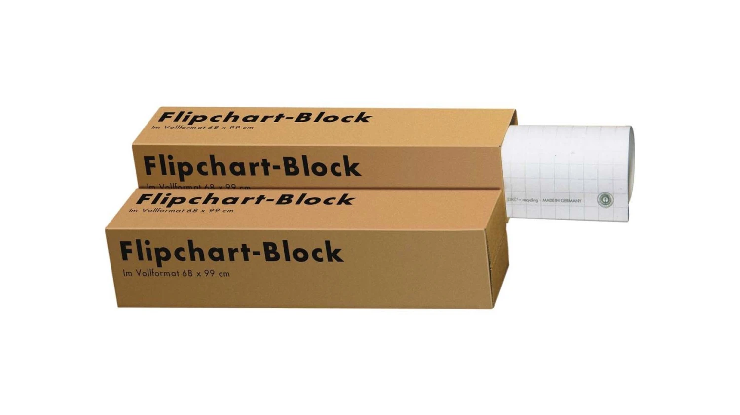 LANDRÉ Blocs flip-chart 65x98cm, quadrillé 25mm