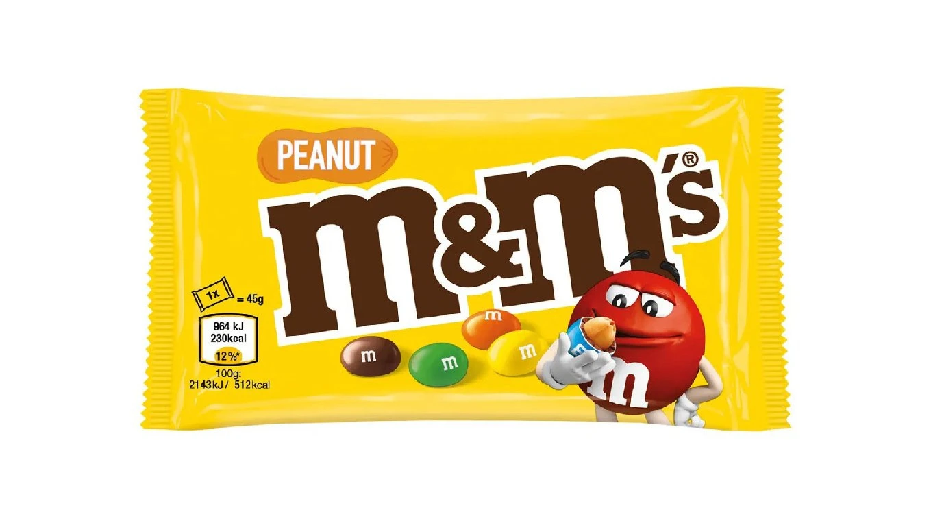 M&M'S Peanut 24 Pack à 45 g
