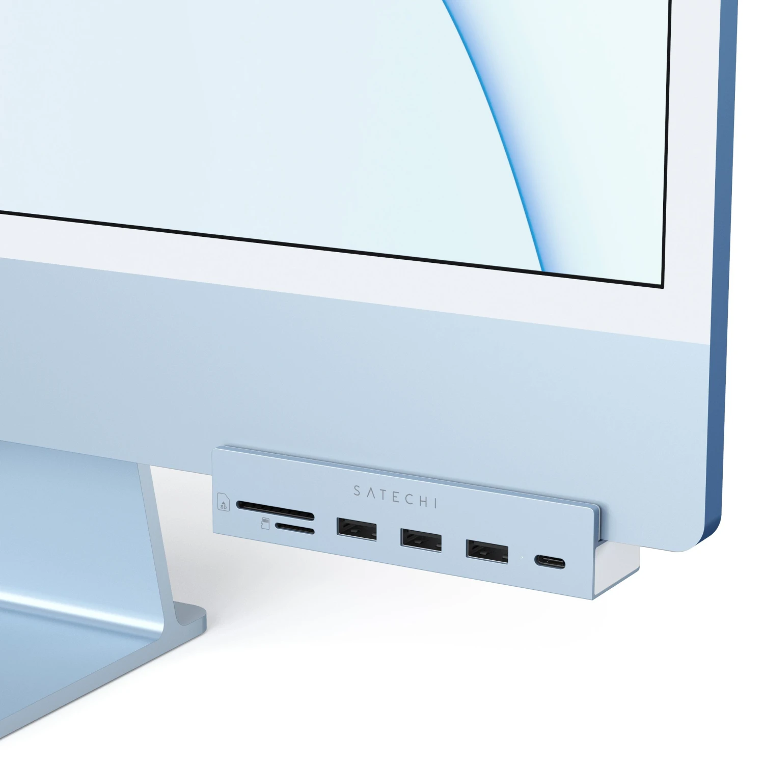 Satechi USB-C Clamp Hub für iMac 24"