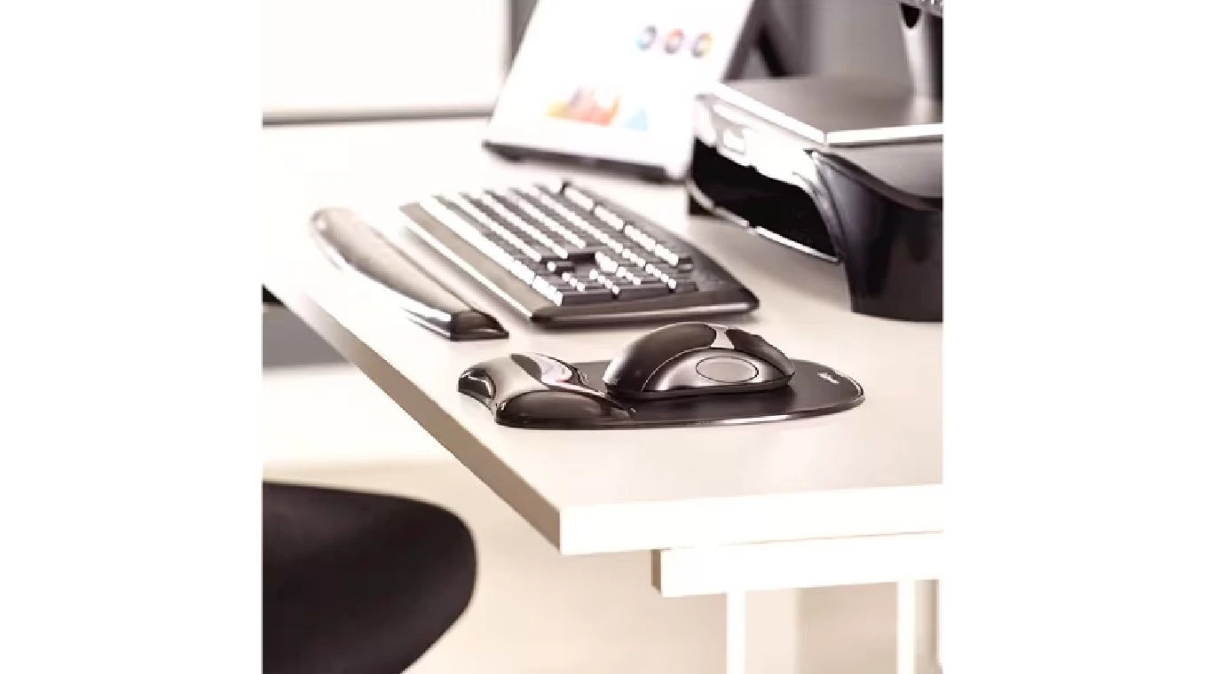 FELLOWES Tapis de souris avec repose-poignets