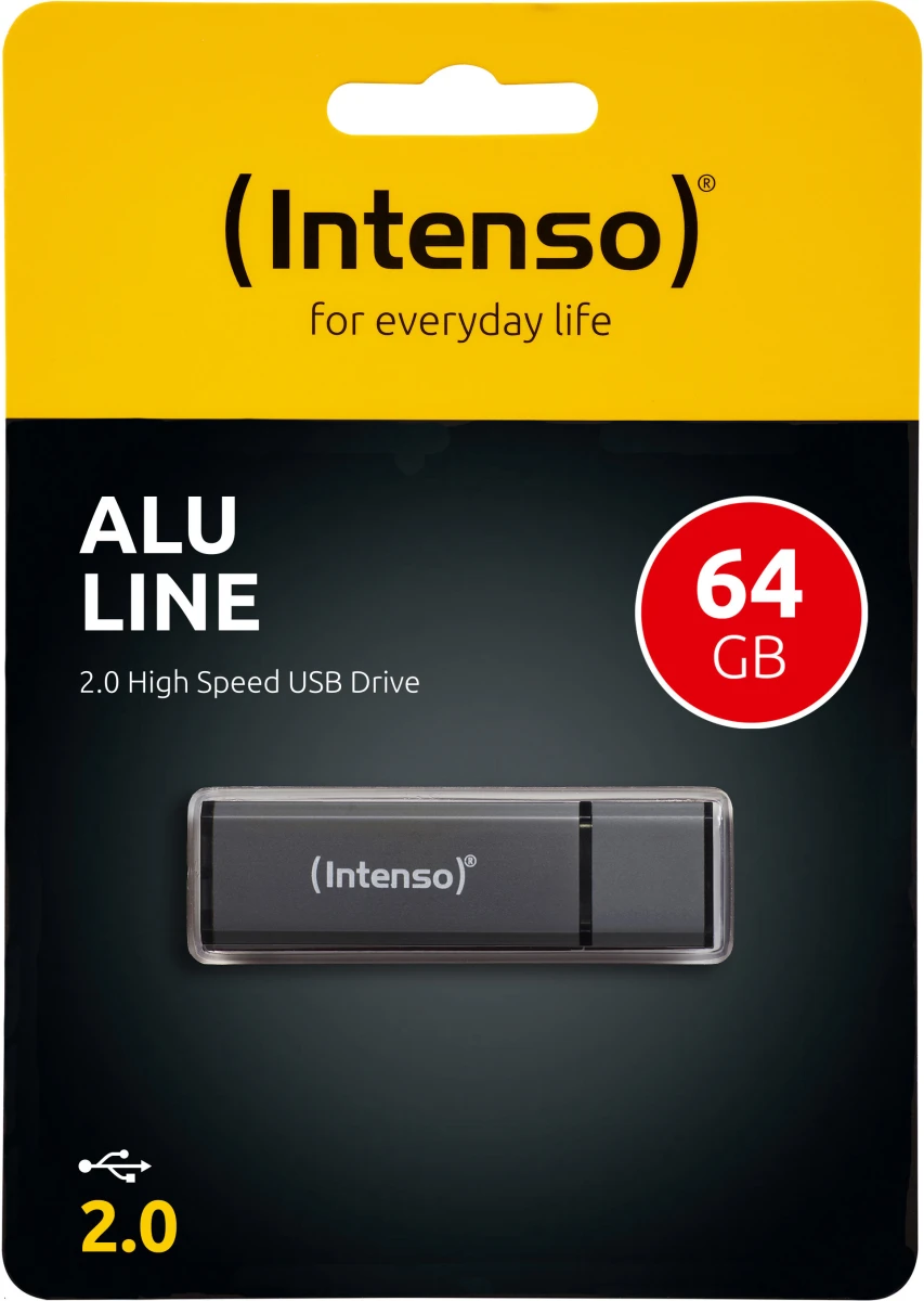 INTENSO USB Stick Alu Line 64 GB