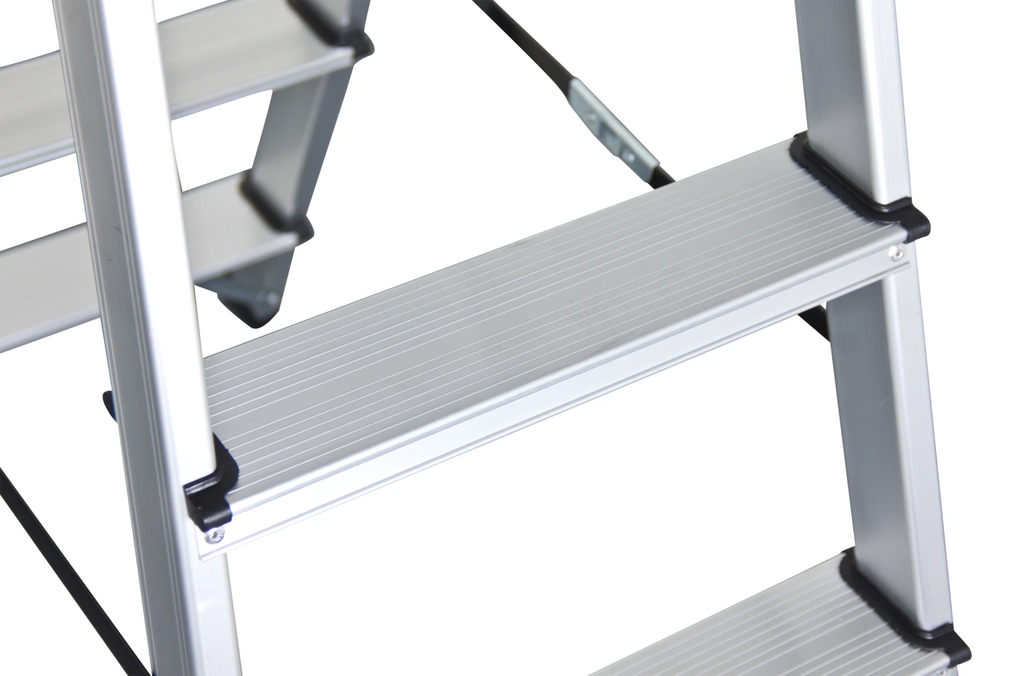 Echelle double à 4 marches, hauteur fermée: 89cm