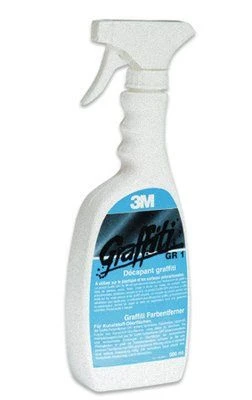 3M Nettoyant anti-graffiti GR1500, 4 x 500 ml