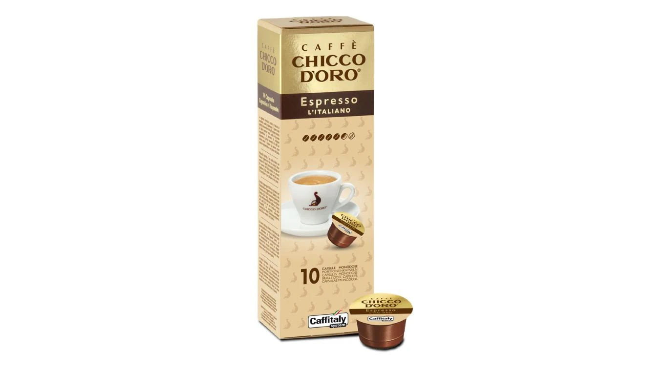 CHICCO D'ORO Kapseln Caffitaly Espresso L'Italiano 10 Stk.