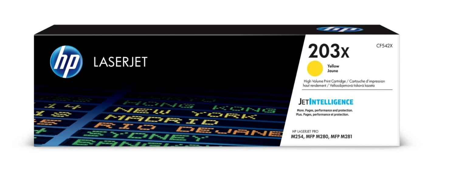 HP Toner-Modul 203X yellow