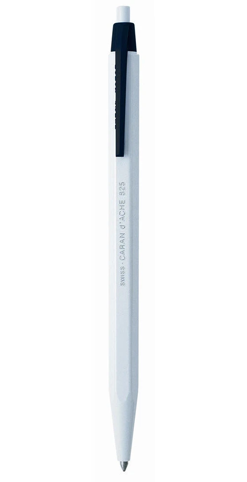 Caran D'Ache stylo à bille rétractable jetable 825 encre noir