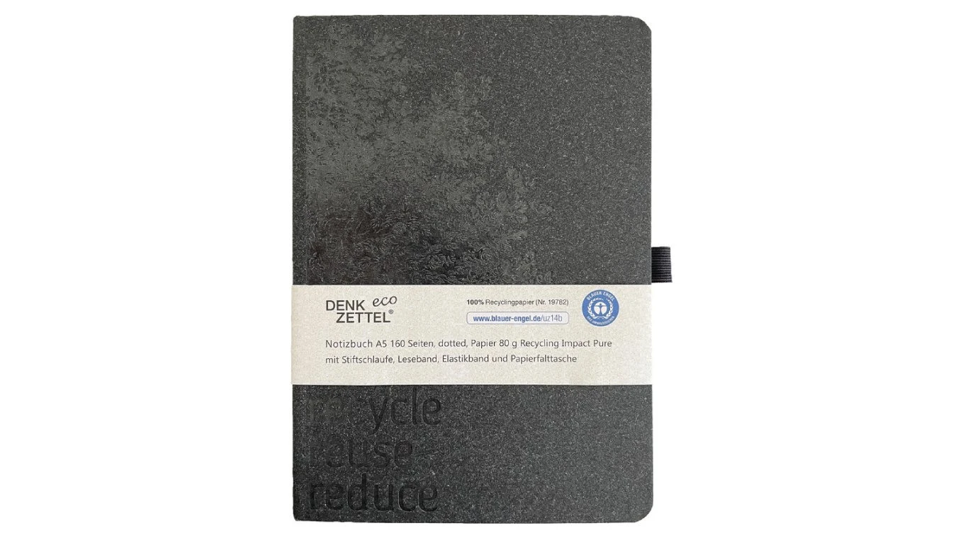 DENKZETTEL® Notizbuch Eco - A5 - Blauer Engel