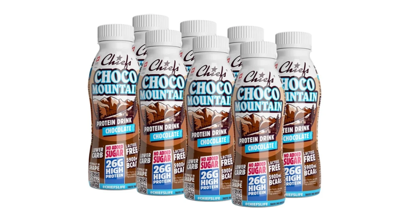 CHIEFS Protein Drink Choco Mountain 8 x 330 ml