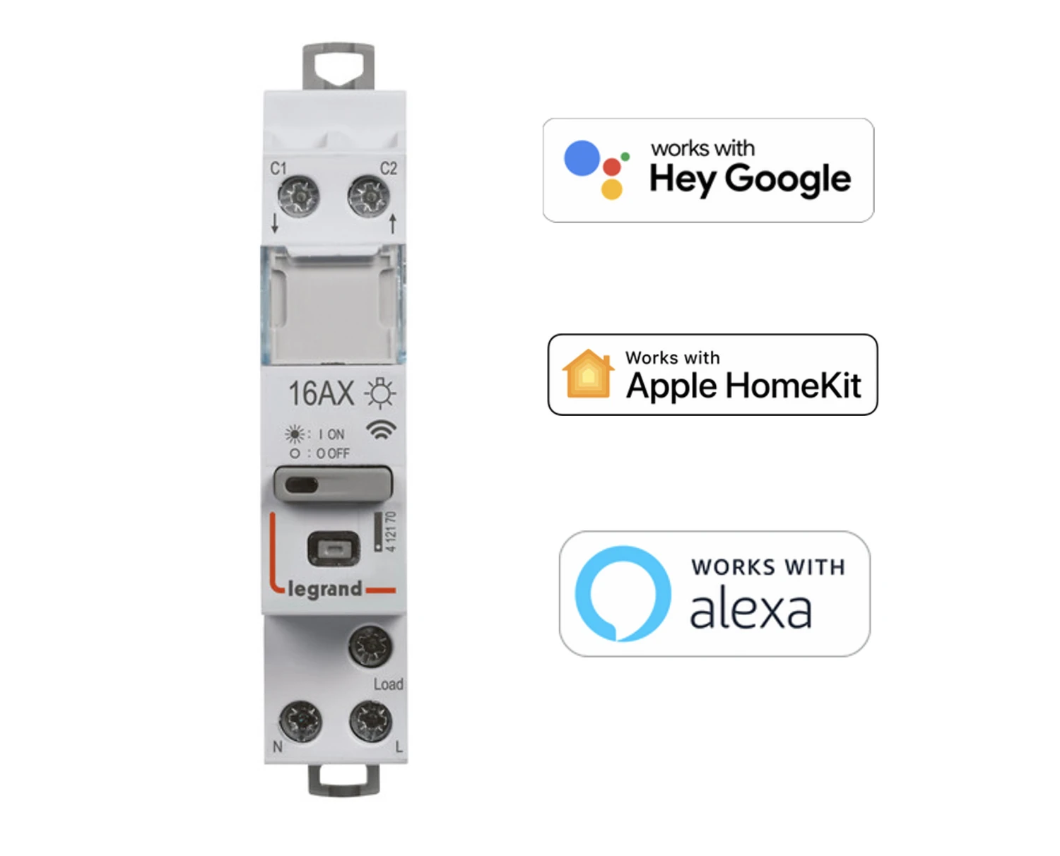 Legrand CX3 with Netatmo Smarter Schrittschalter 1P 16A