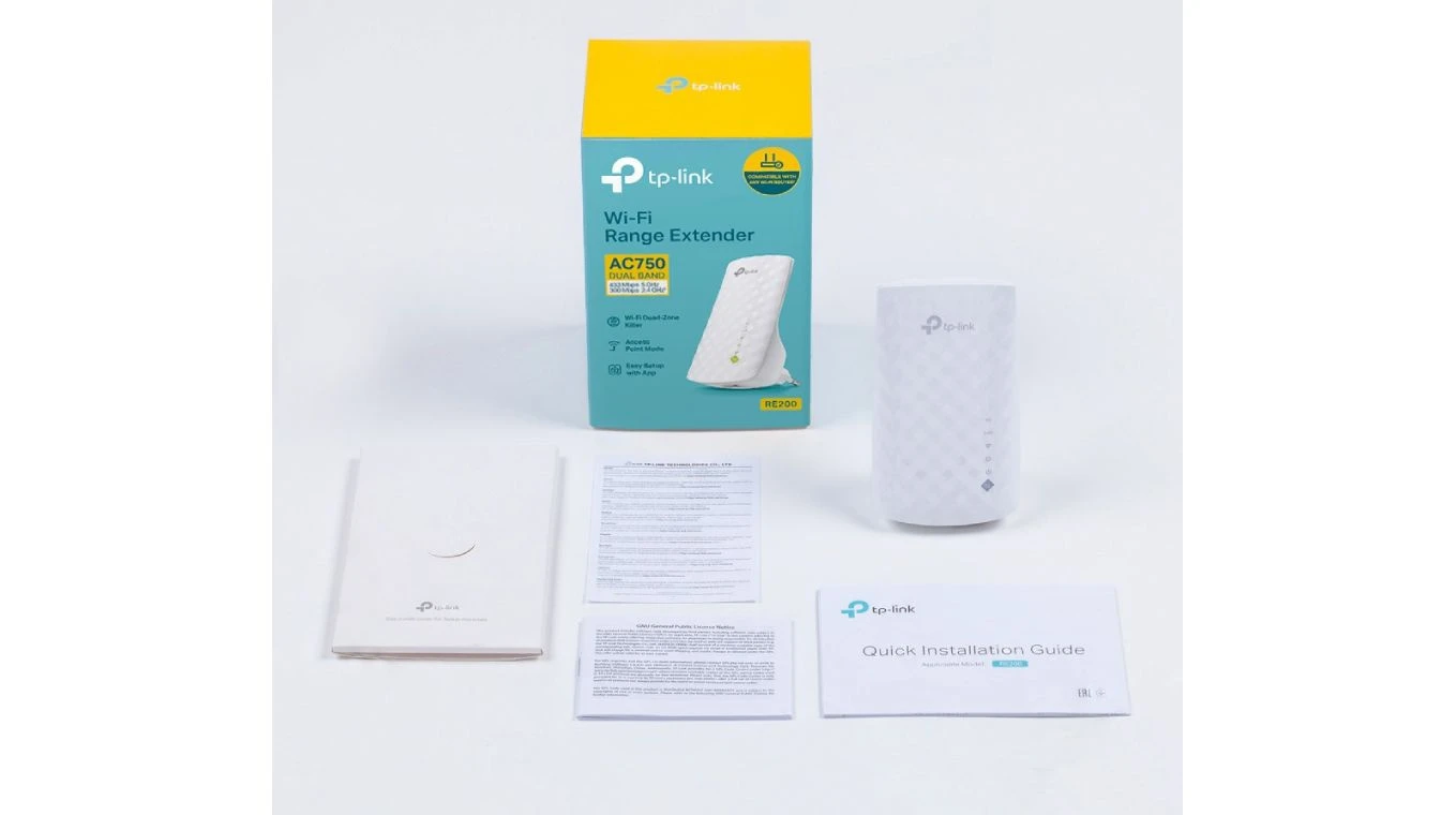 TP-LINK RE200 Dual Band WLAN Répéteur AC750