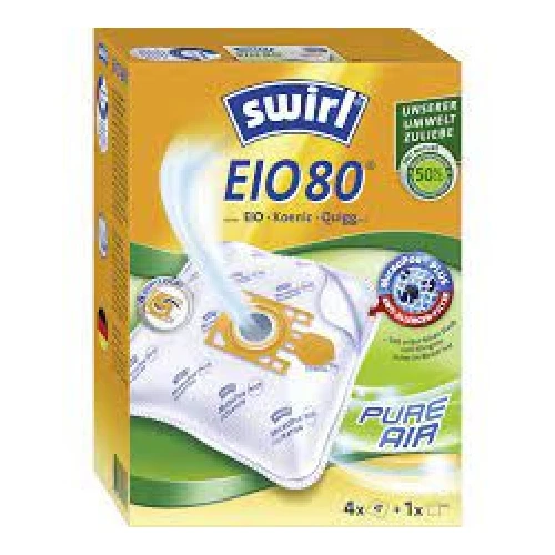 SWIRL Staubbeutel EIO 80 EcoPor 4 Stück