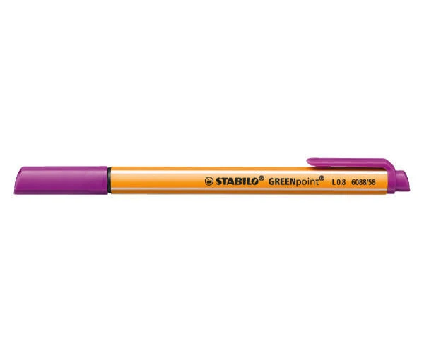 STABILO Stilo fibre GREENpoint 0.8mm