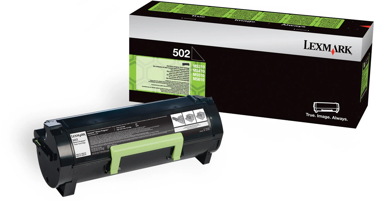 LEXMARK Toner-Modul return schwarz